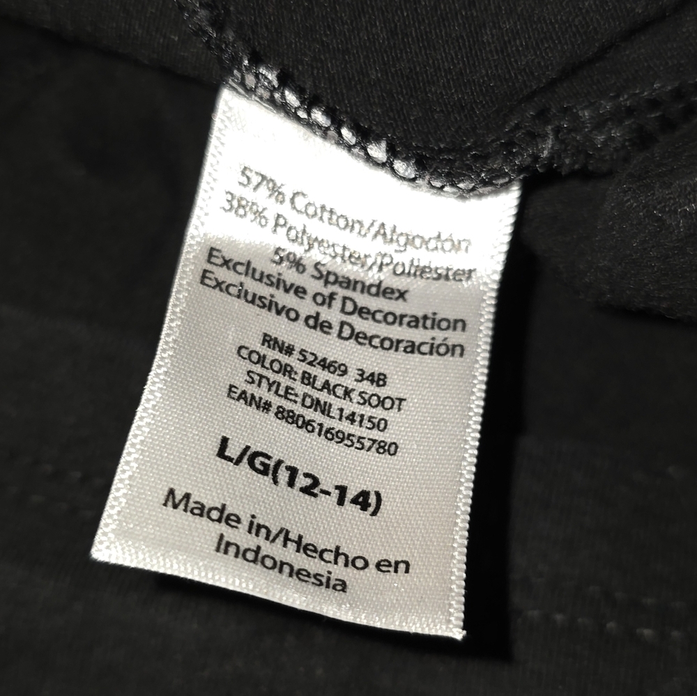 Womens Lounge Pants ~ Large ~ Black - Picture 3 of 3